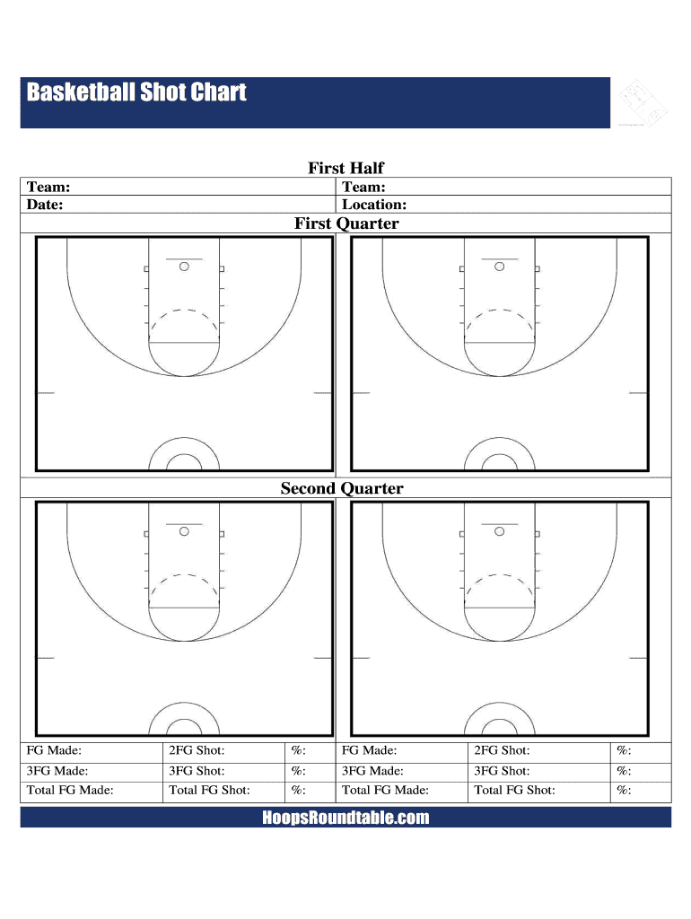 Basketball Shot Chart Pdf Fill Out amp Sign Online DocHub