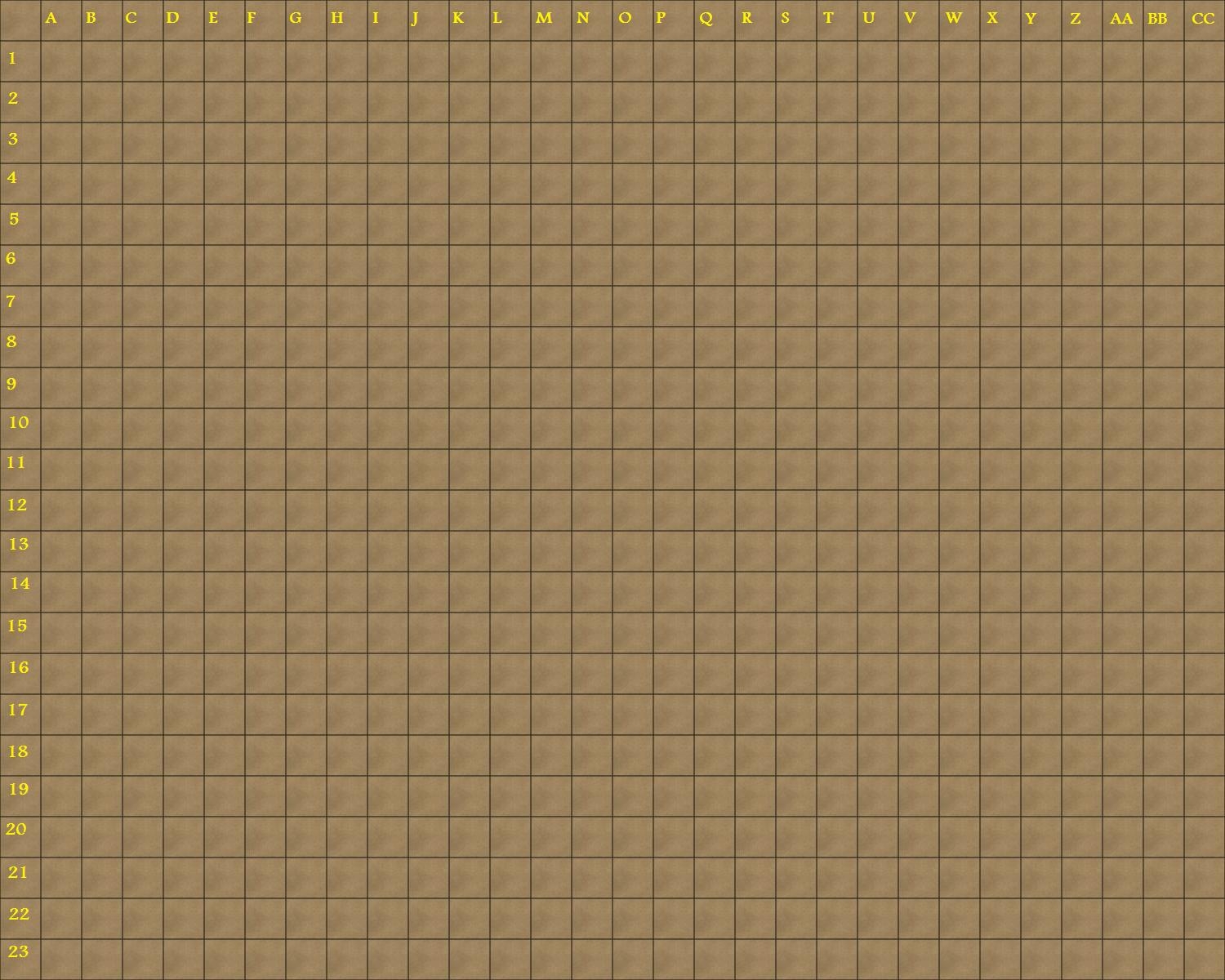 Printable Blank Battle Map