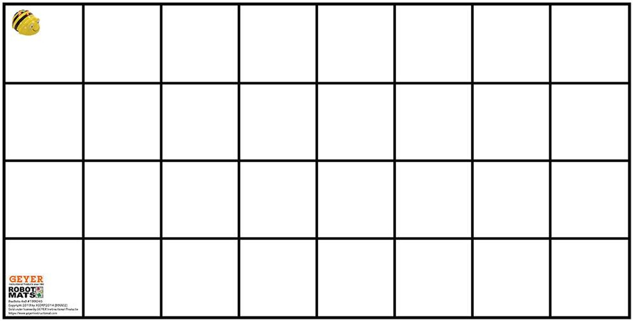 BeeBots General Mat 4x8 Grid 92cm X 62cm 15cm Grid Geyer 