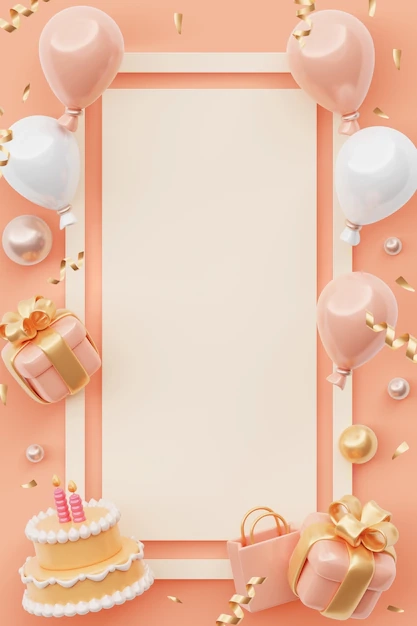Blank Printable Birthday Invitation Card