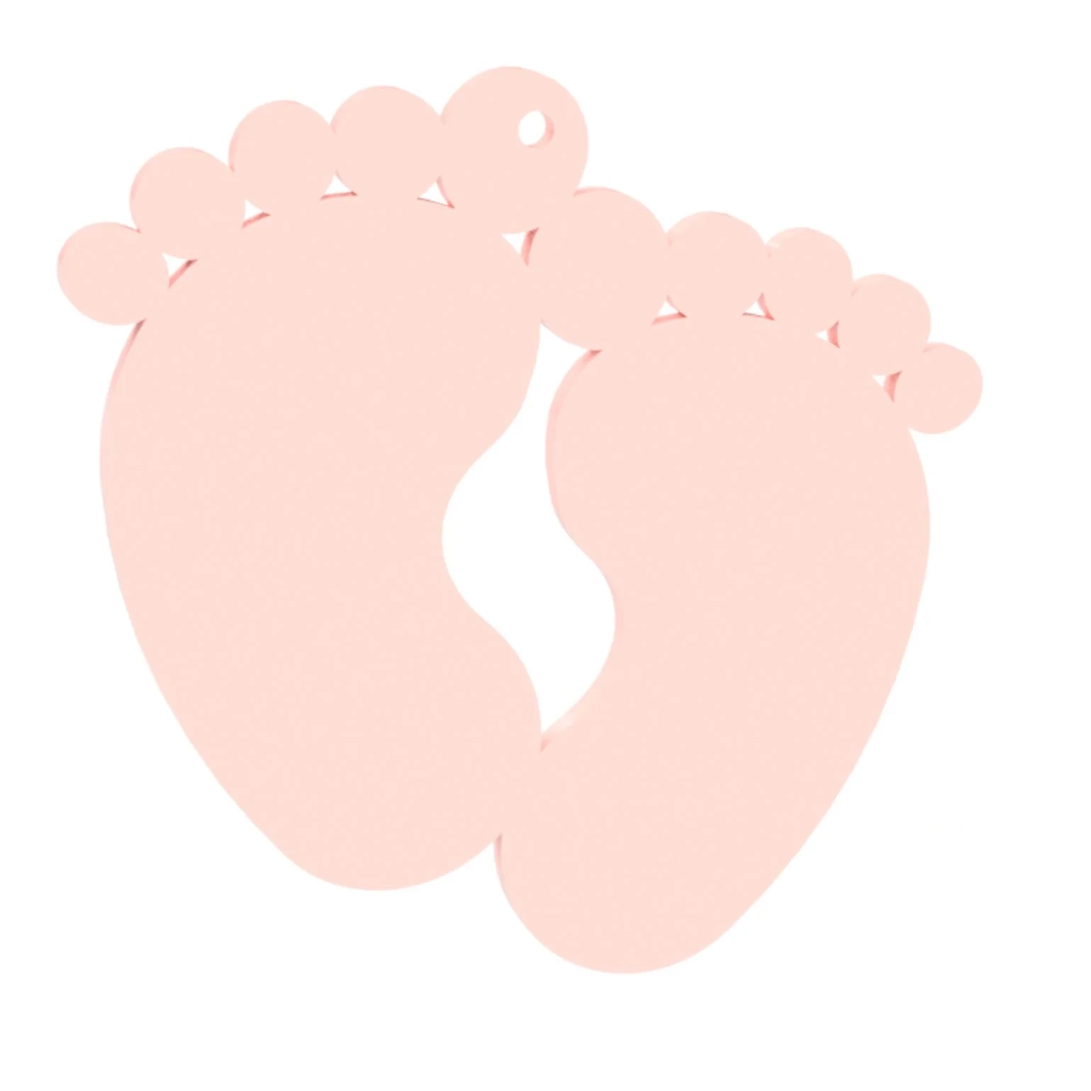 Blank Printable Foot Prints
