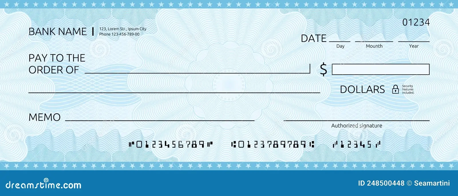 Printable Blank Check Voucher