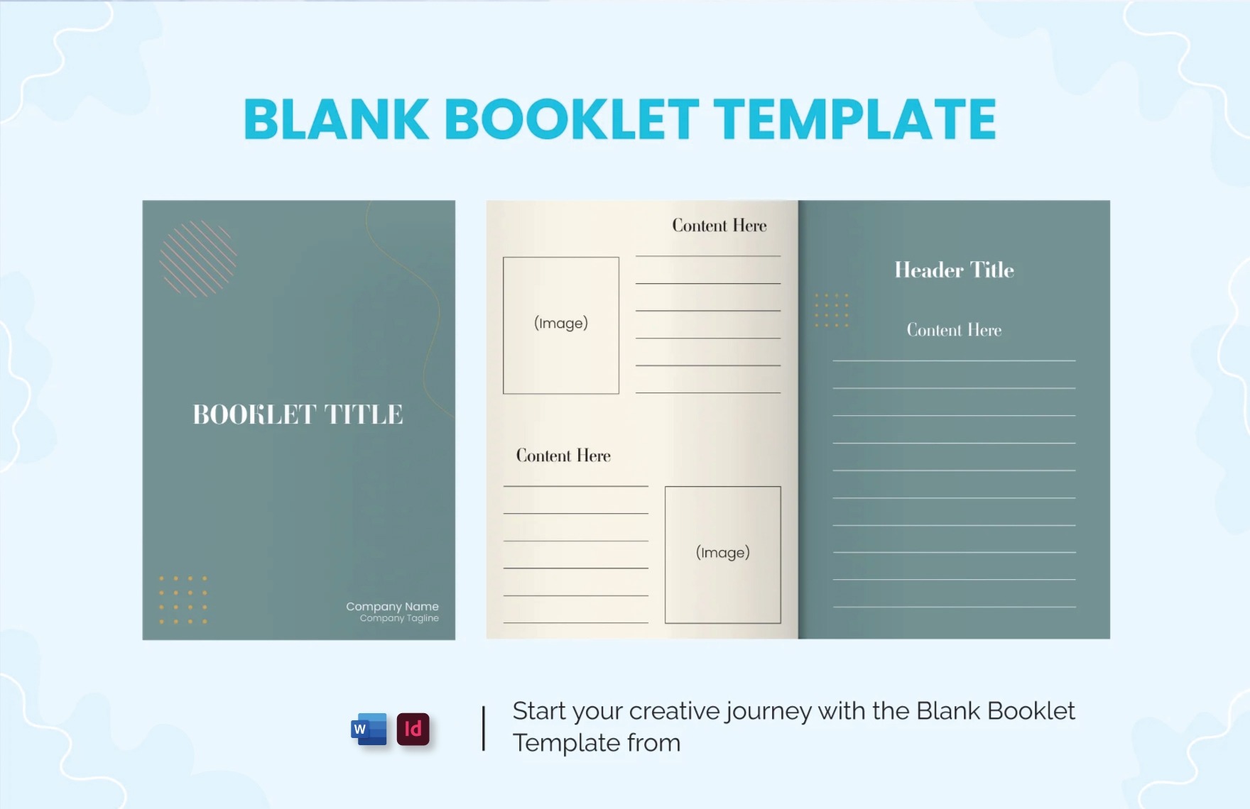 Printable Blank Booklet