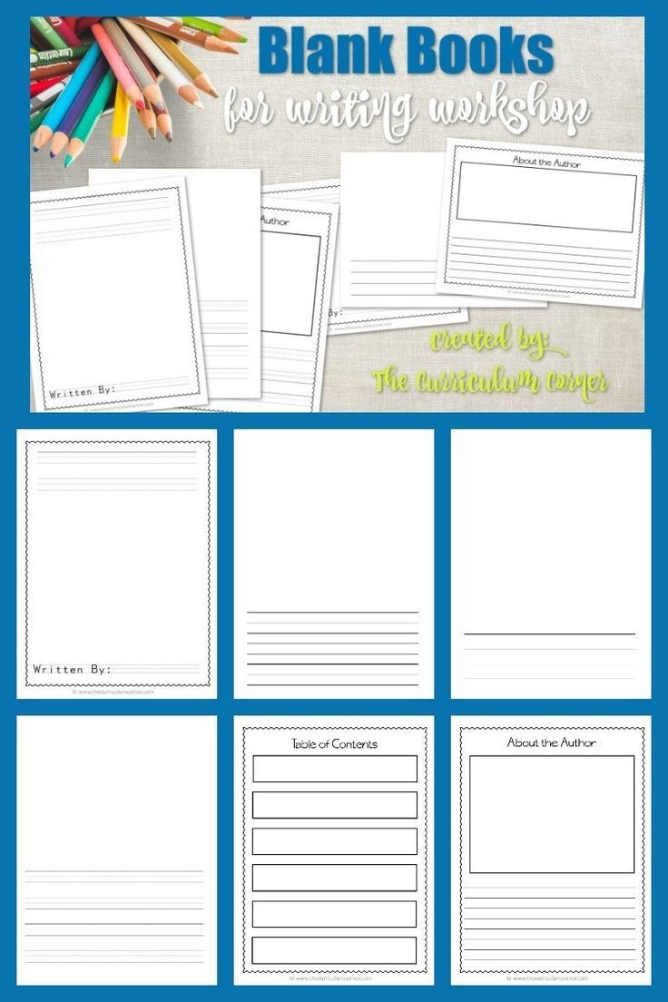 Blank Books In Writing