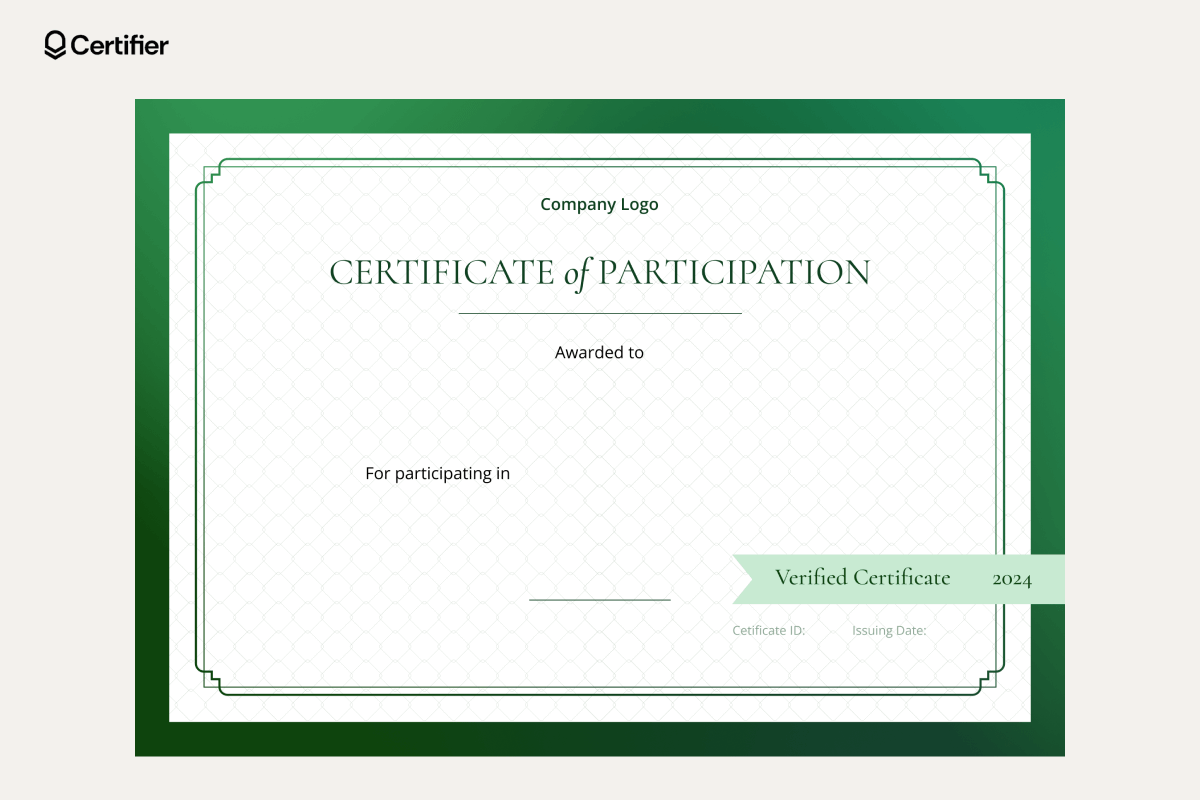 Blank Certificate Templates To Fill Out