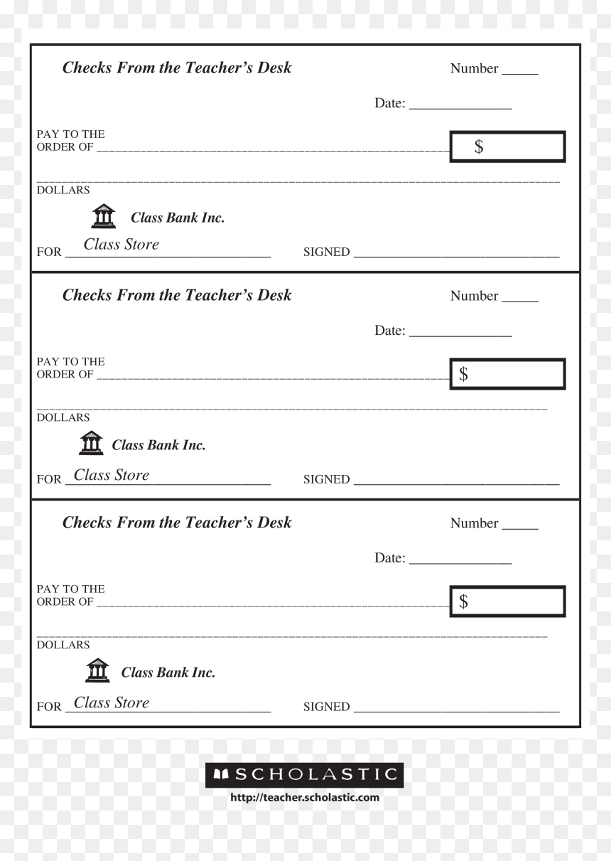 Blank Check Main Image Printable Fillable Blank Check Template 