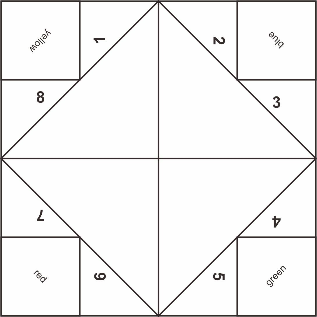 Printable Blank Fortune Teller Template