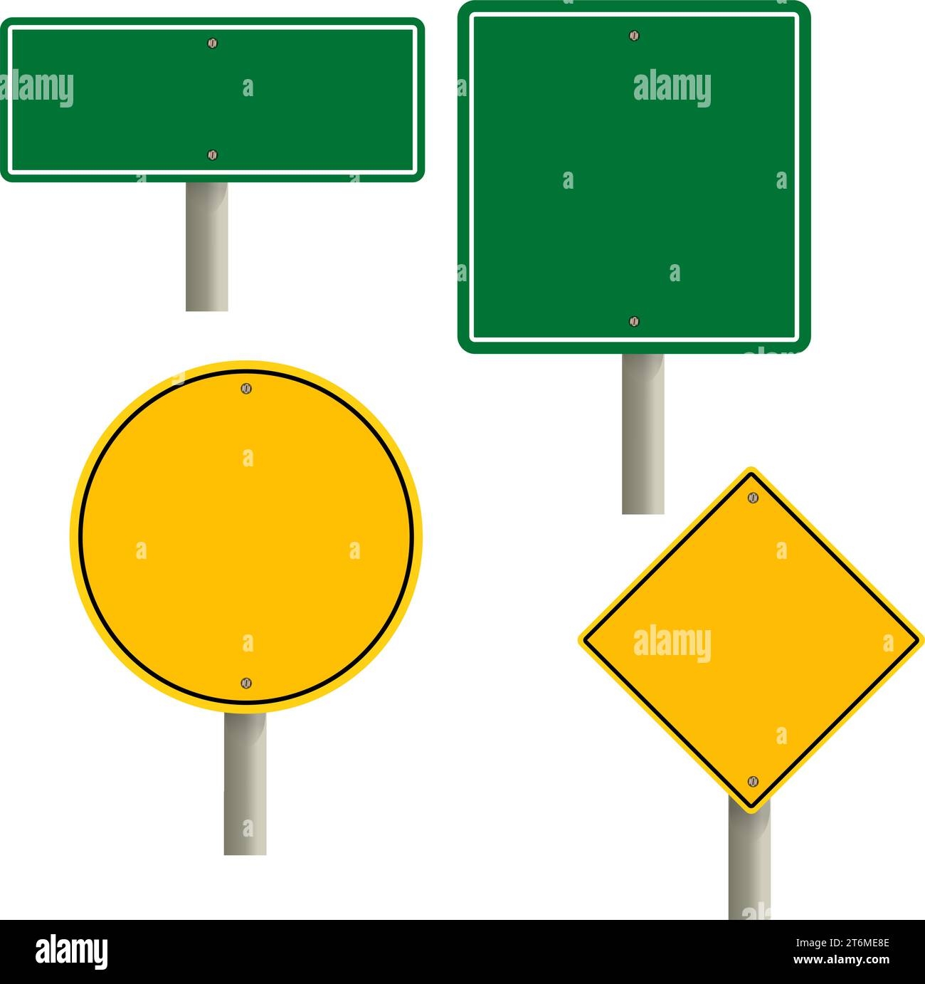 Blank Printable Street Signs