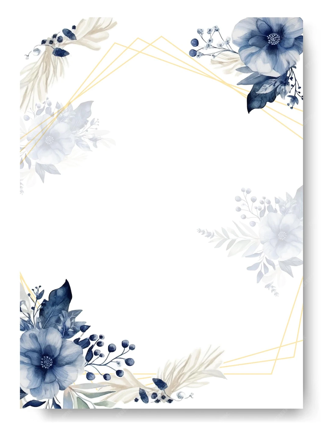 Printable Blank Invitation Templates
