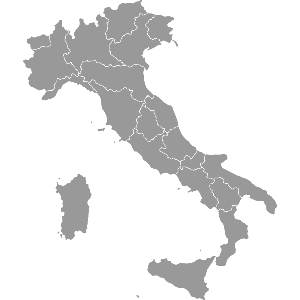 Printable Italy Map Blank