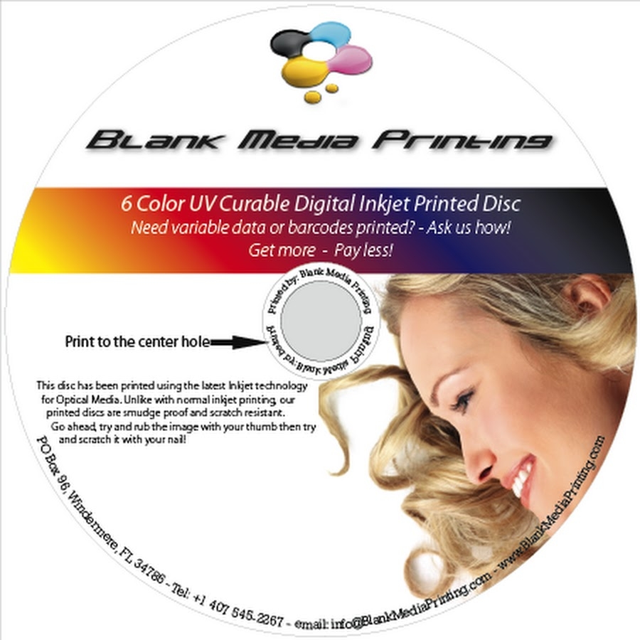 Blank Media Printing YouTube