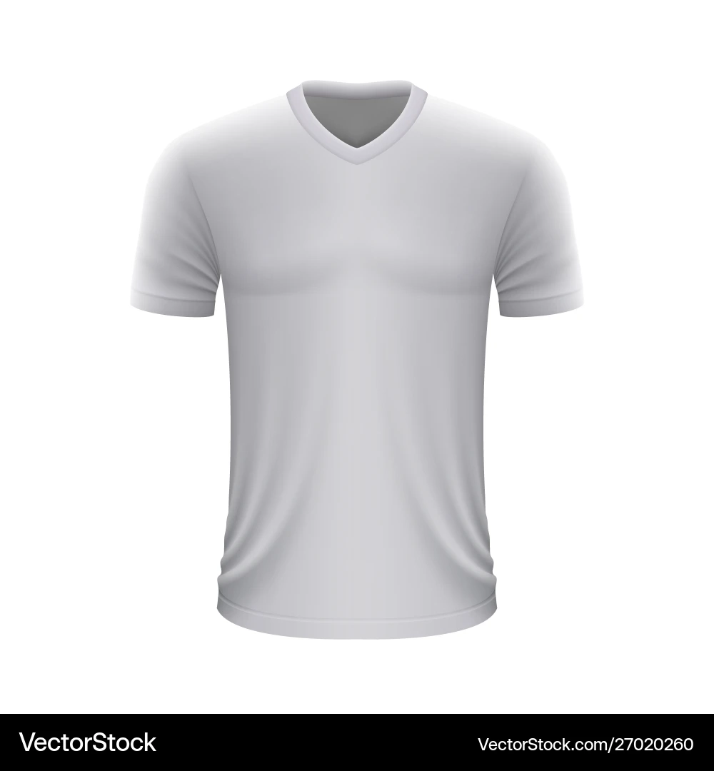 Blank Soccer Hemd Vorlage Lizenzfreies Vektorbild
