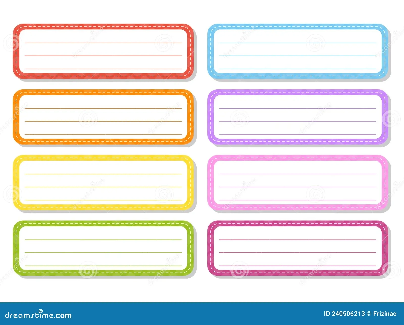 Blank Subject Labels Printable Printable Party Favors