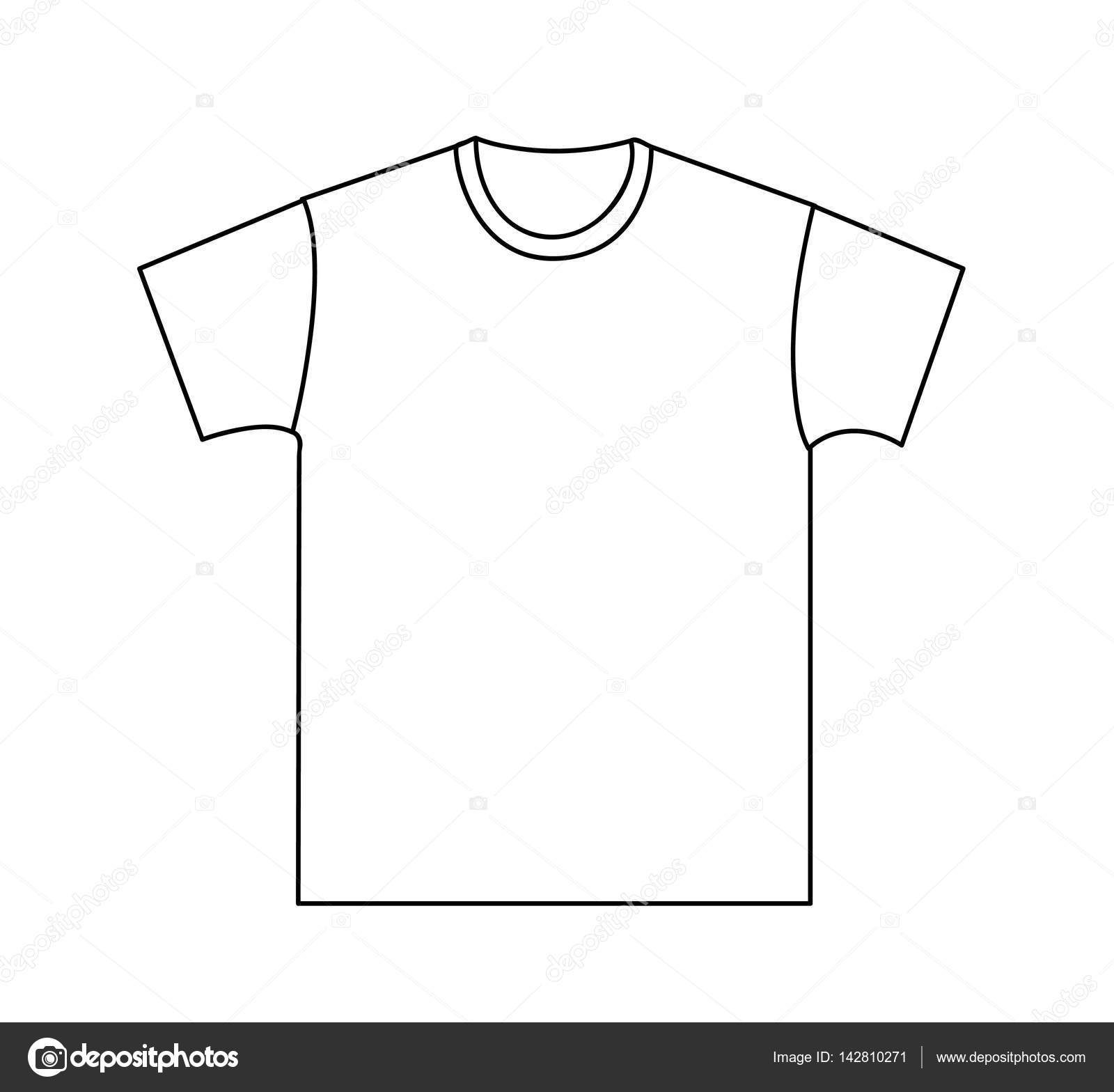 Blank T Shirt Template Printable