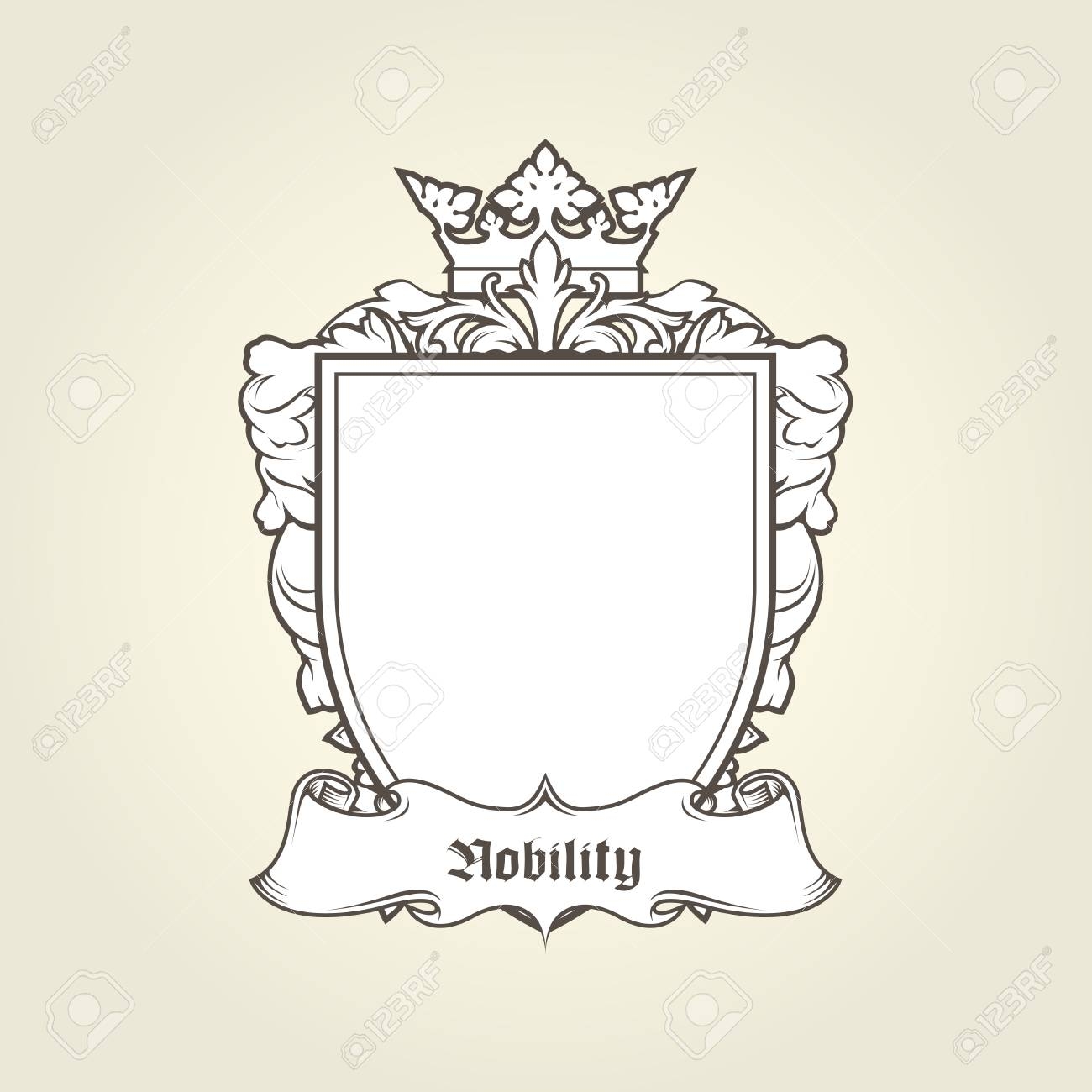 Blank Coat Of Arms Printable