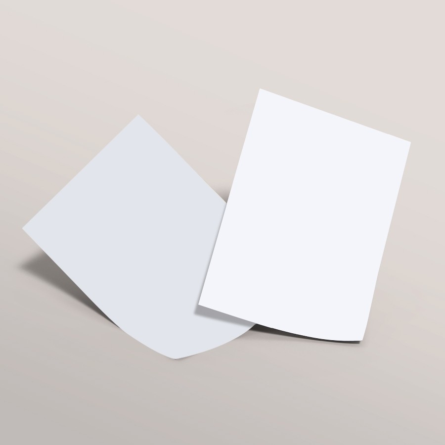 Blank Template Poster Print