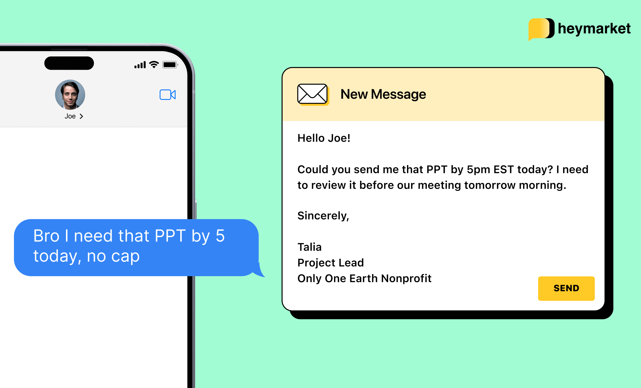 Blank Text Message Template Printable