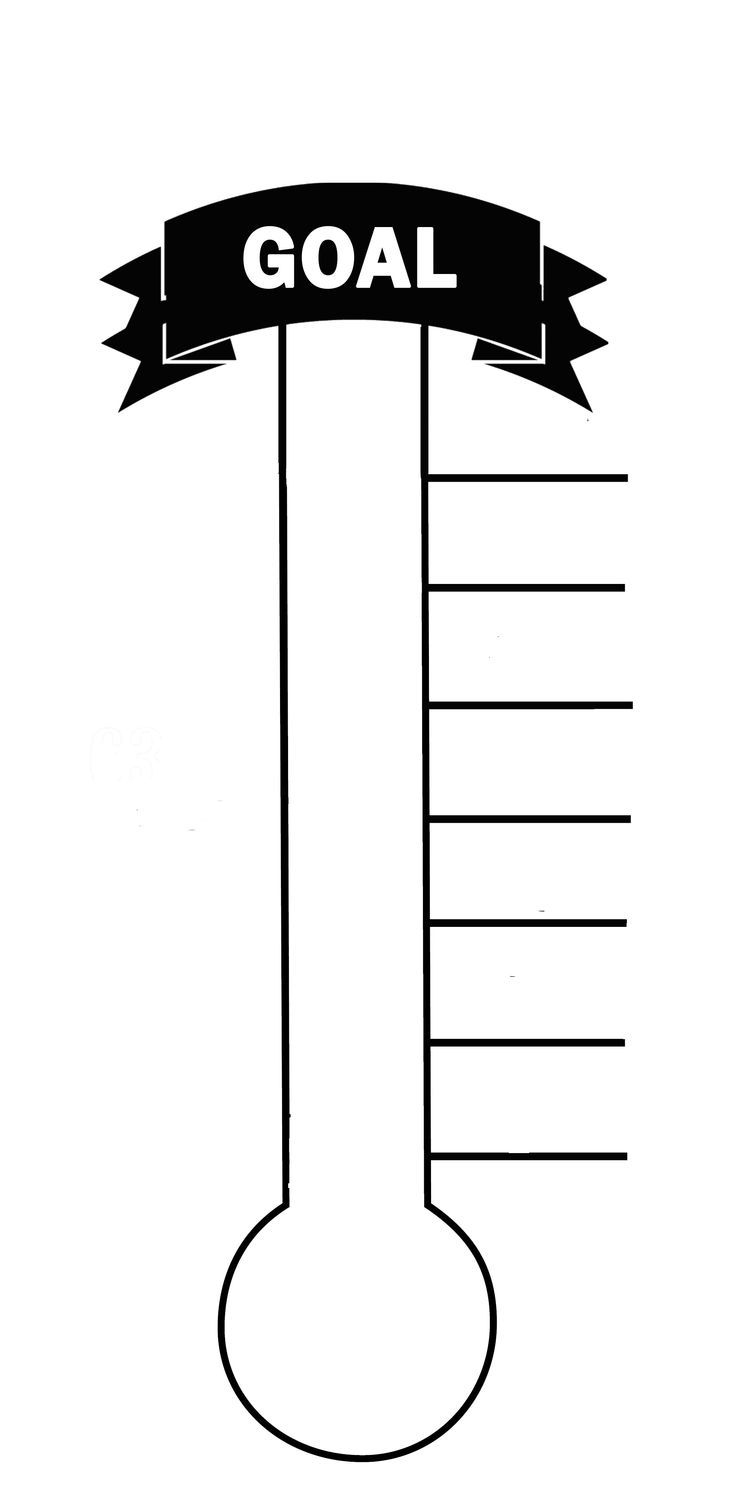 Free Printable Blank Thermometer Worksheet