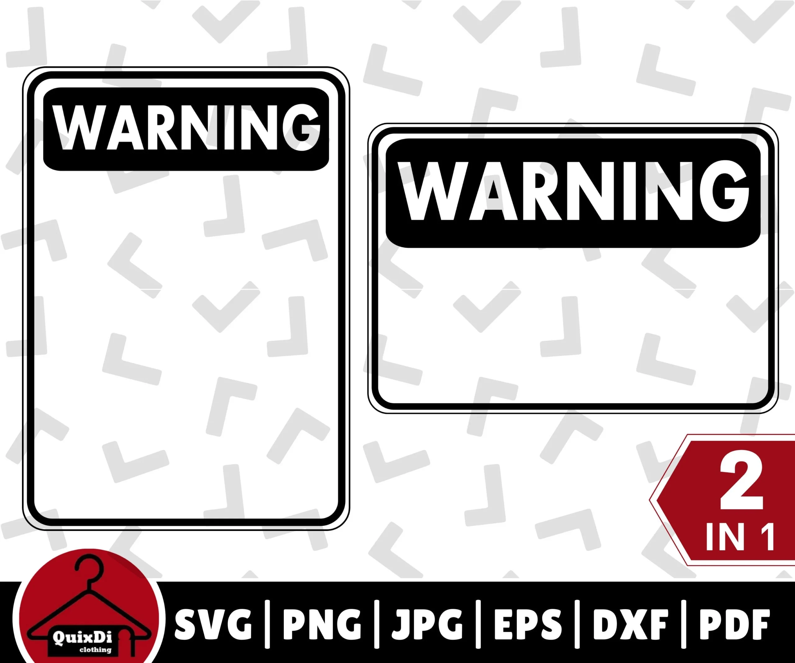 Blank Warning Sign SVG Files Keep Out Svg Stay Out Caution 