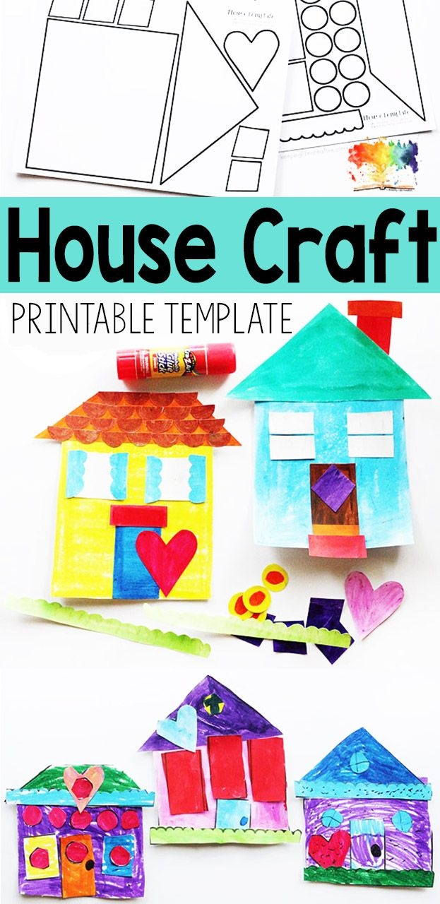 Build a House Craft Template