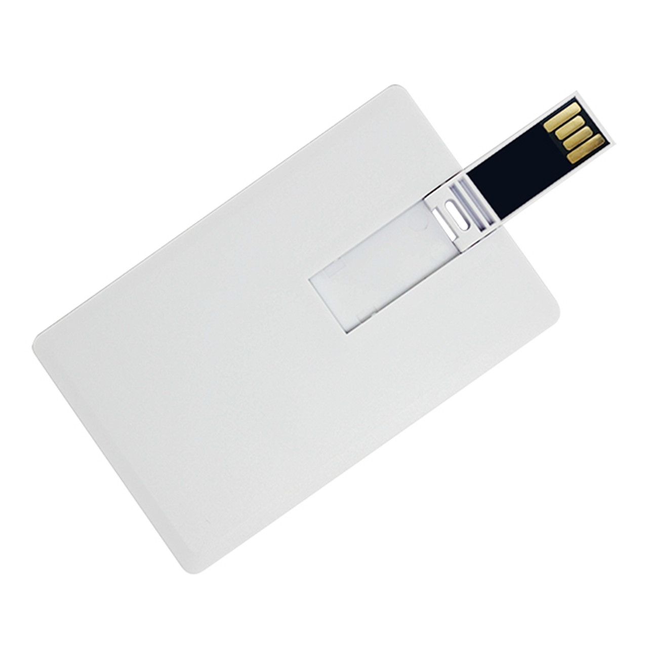 Business Card Credit Card Shaped Flash Drive Custom Printed With 