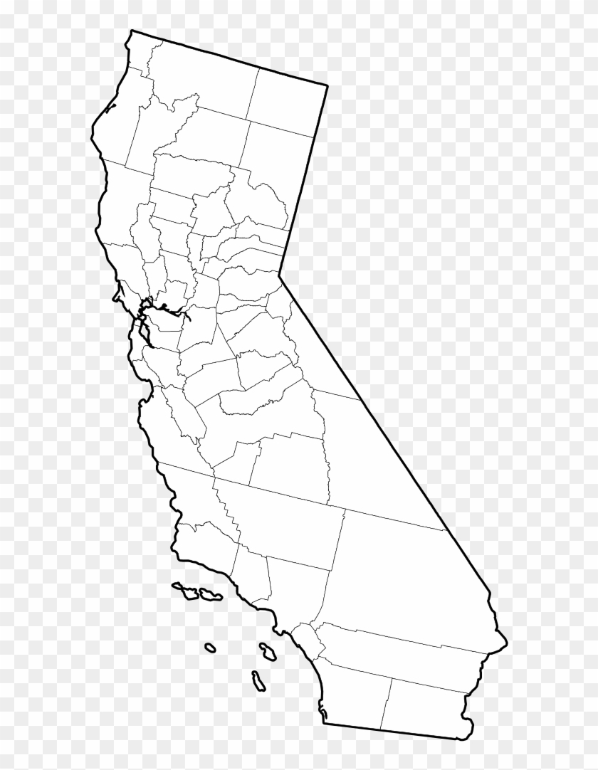 California Counties Outline Map Png Southern California Map 
