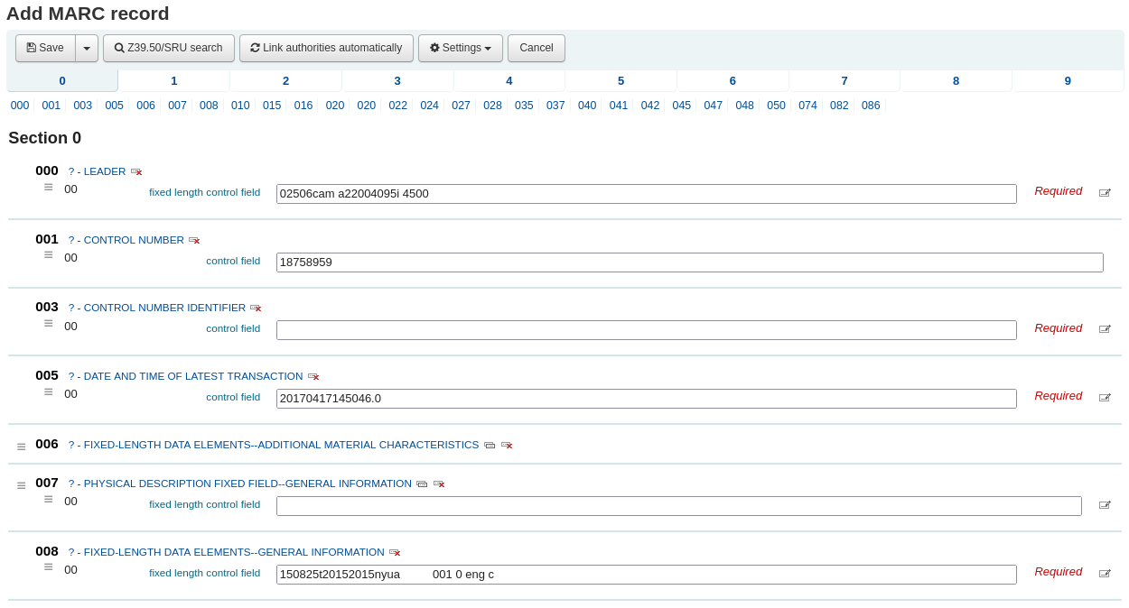Cataloging Koha Manual 23 05 Documentation