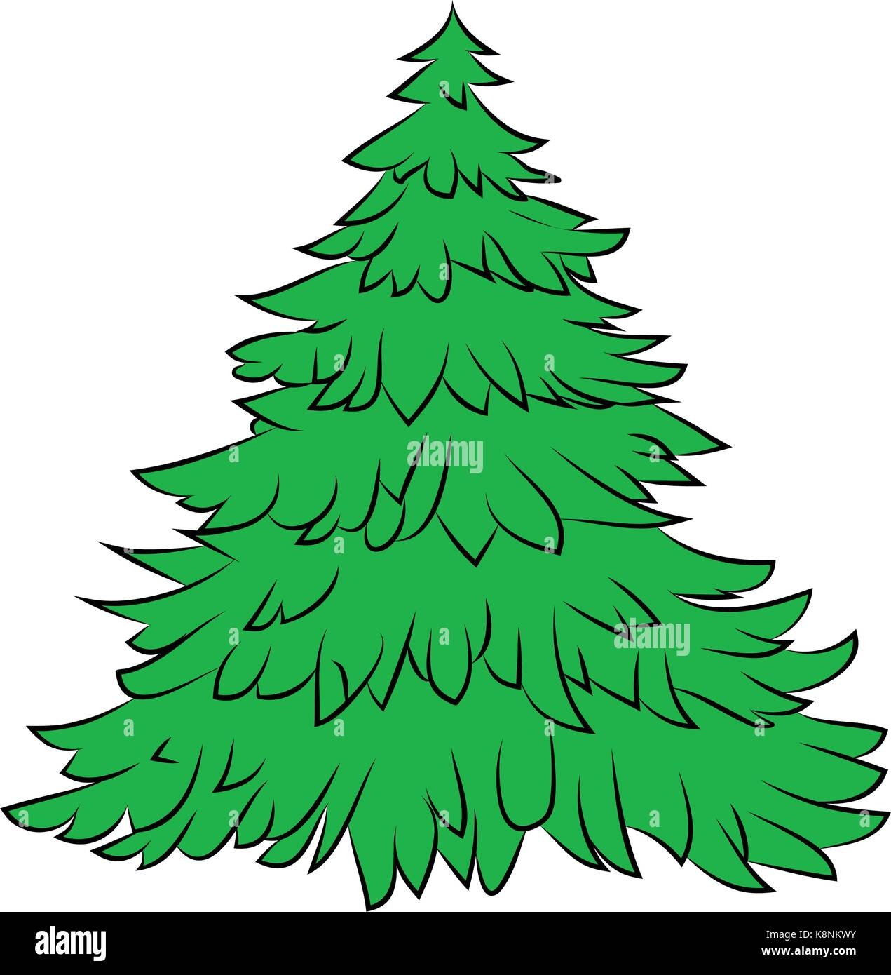 Christmas Tree Cartoon Hi res Stock Photography And Images Alamy