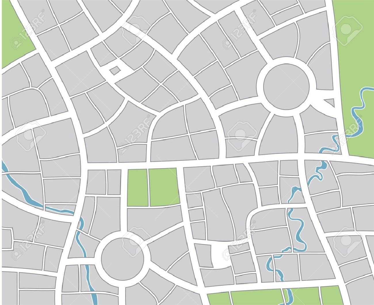 City Map Royalty Free SVG Cliparts Vectors And Stock 