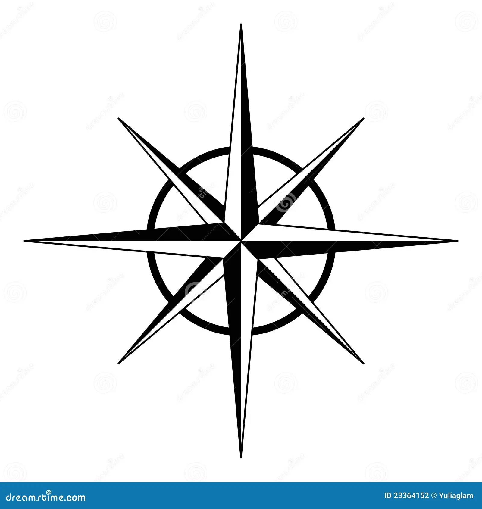 Compass Rose Star Stock Illustrations 18 512 Compass Rose Star 