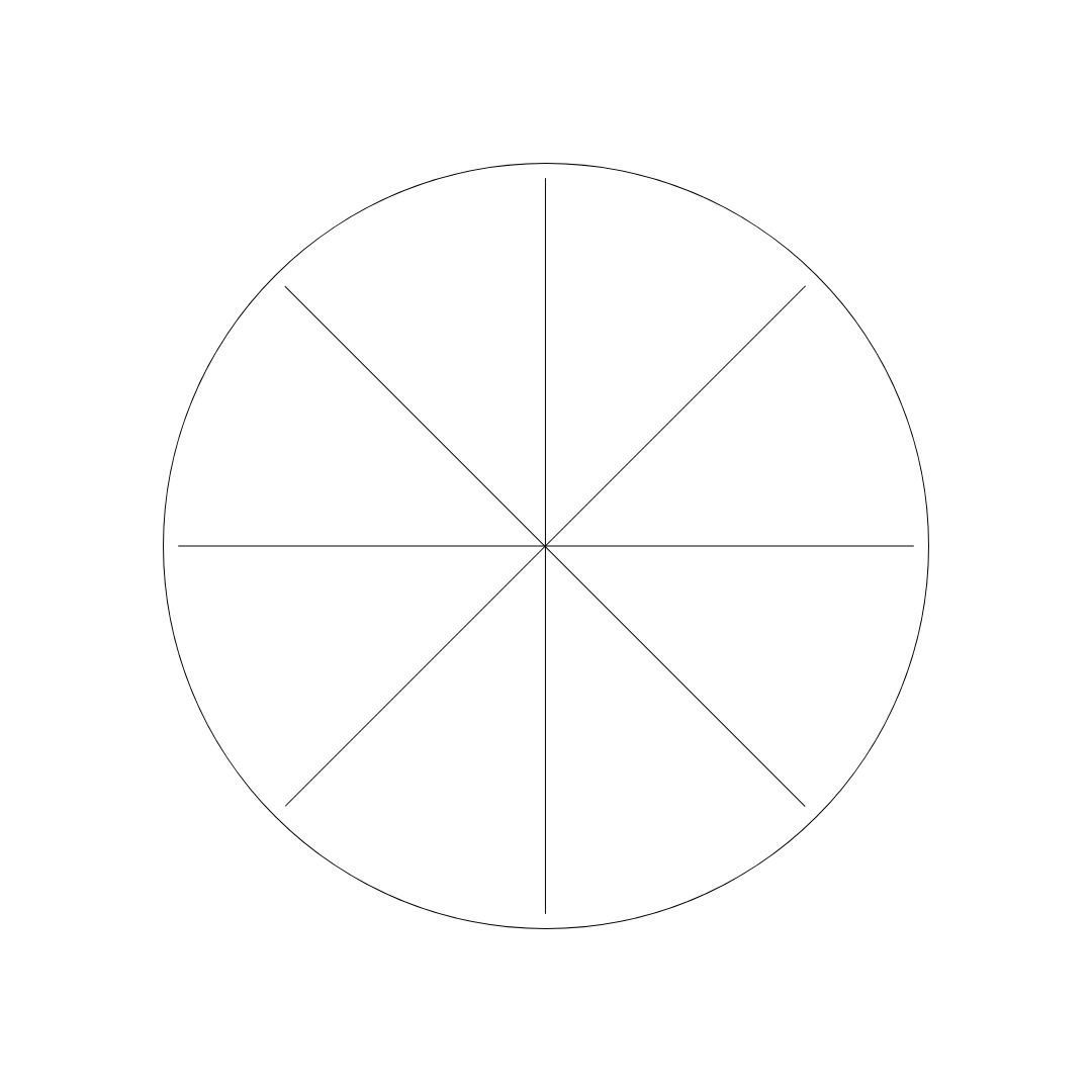 Coping Wheel PDF Templates For Emotional Well Being