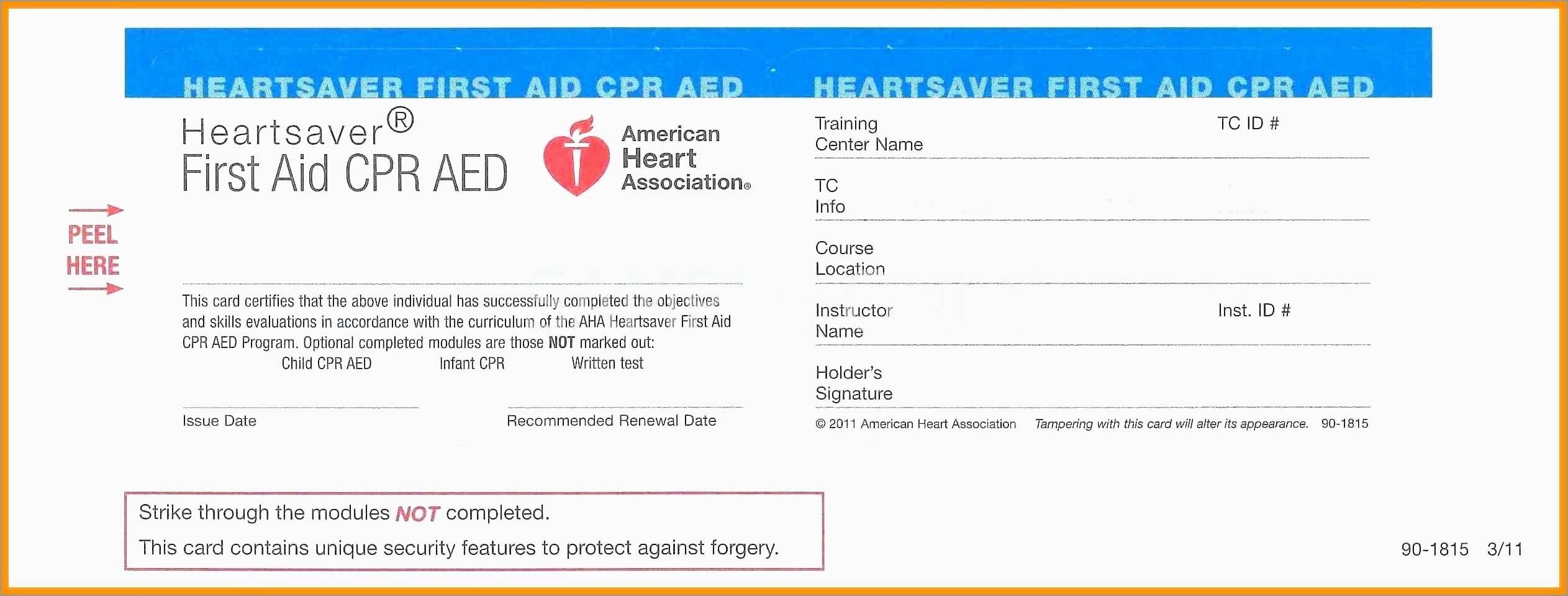 Cpr Card