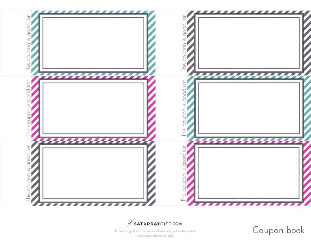 Free Blank Printable Love Coupons