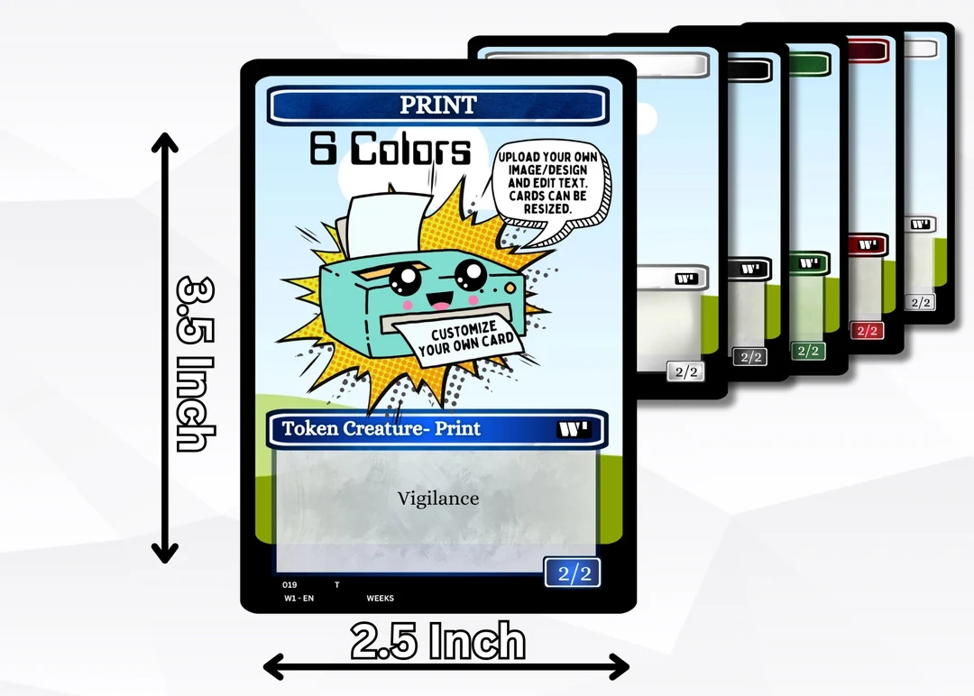 Mtg Printable Blank Tokens