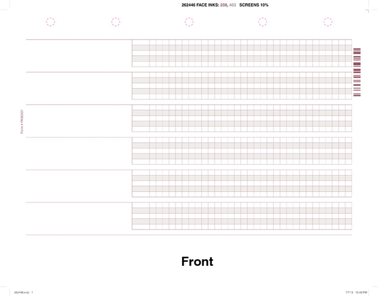 Custom 8 5 X 11 Medication Admin Record MAR Form Pharmacy 