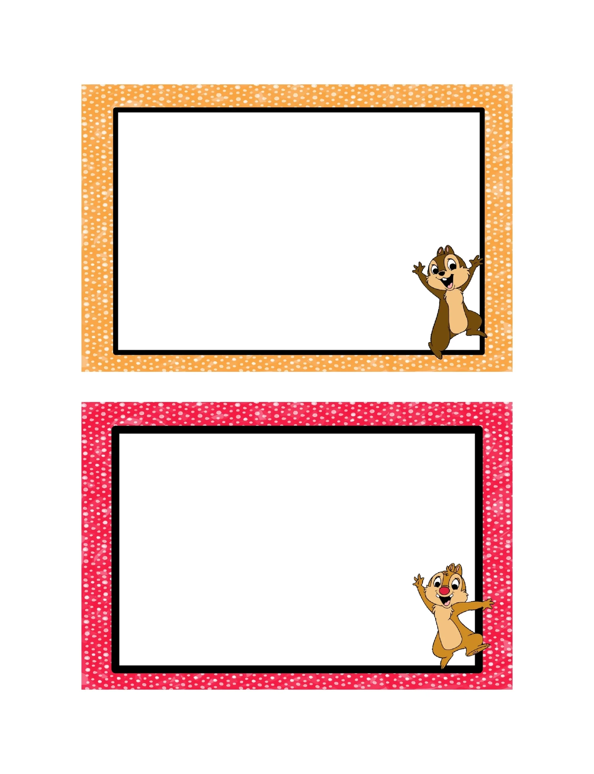 Disney Autograph Book Printable Pages
