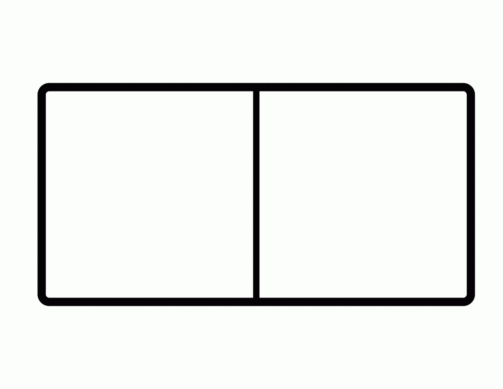 Domino With No Spots ClipArt ETC