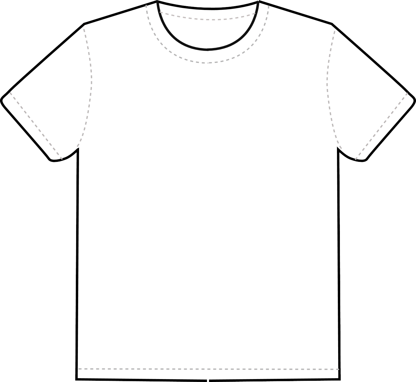 Blank T Shirt Printable