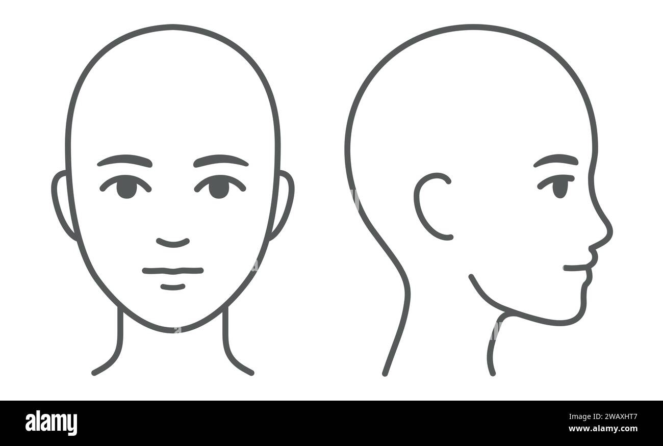 Printable Blank Head