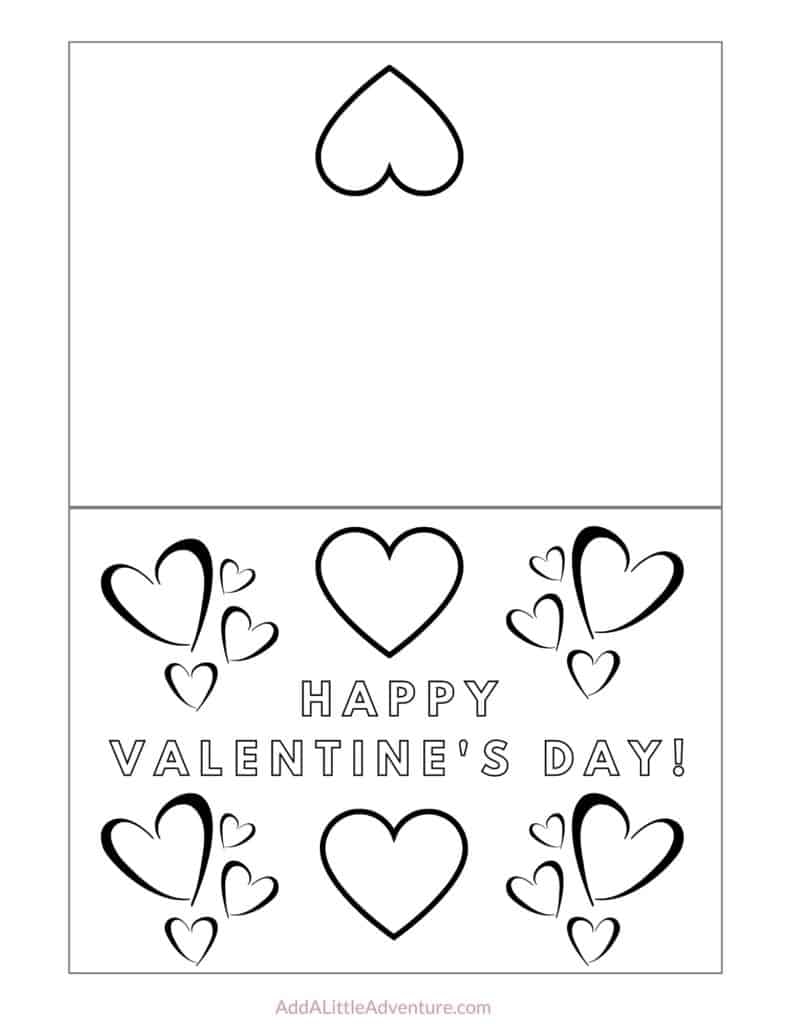Blank Valentines Day Cards Printable