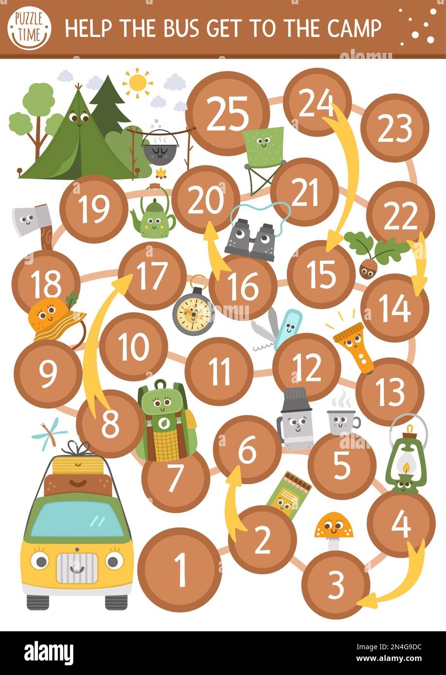 Forest Board Game Stock Vector Images Page 3 Alamy