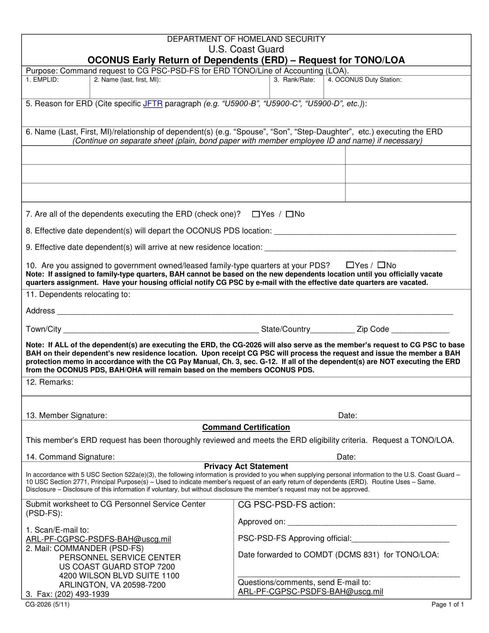 W4 Blank Printable Form 2026