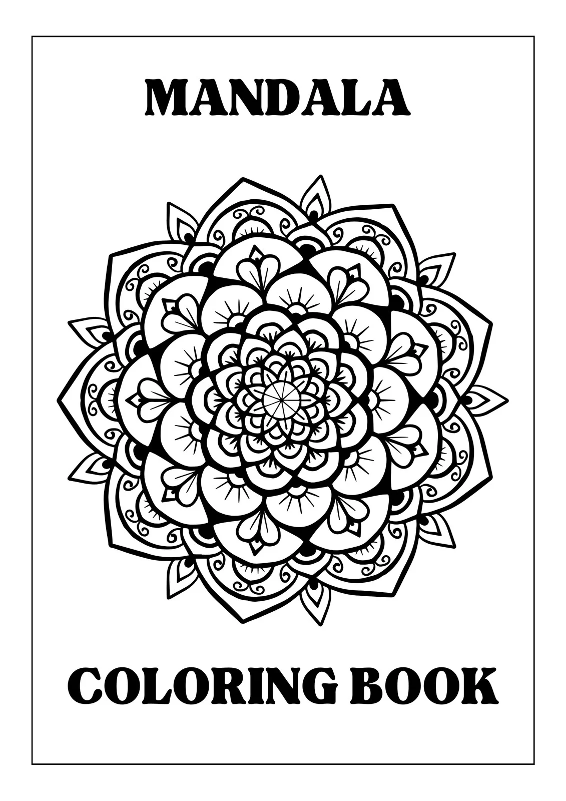 Blank Mandala Template Printable Pdf