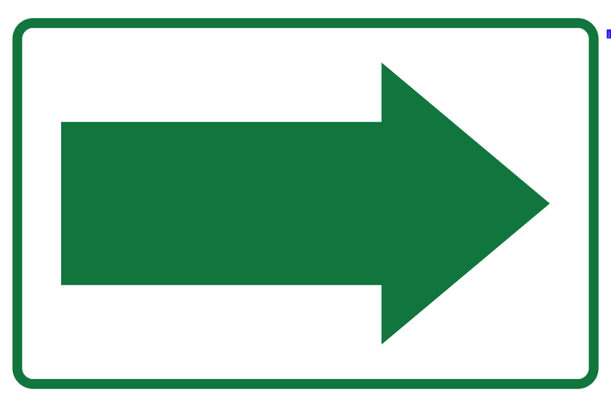 Free Printable Blank Arrow Signs