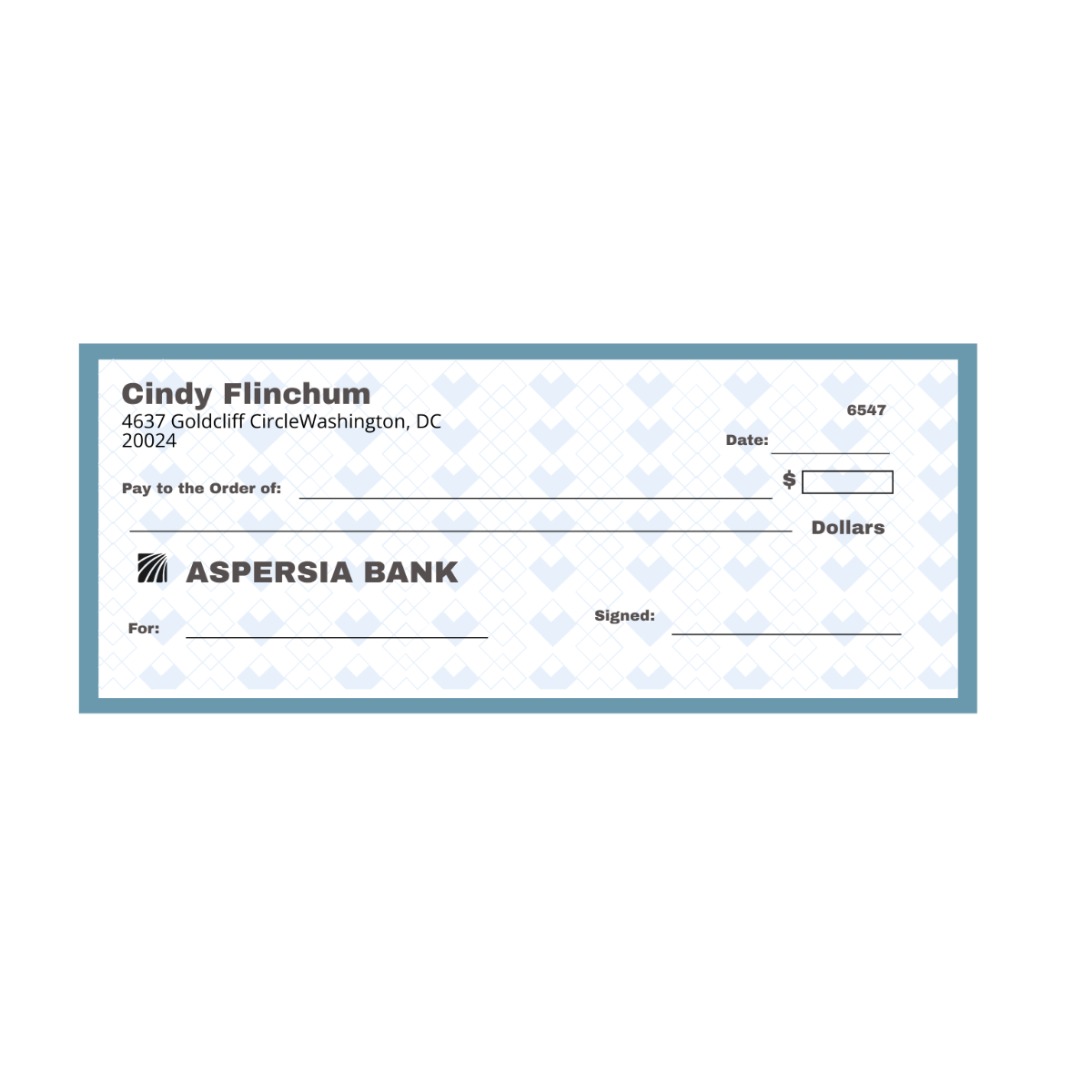 Free Bank Cashier Blank Cheque Free Clipart Template To Edit Online