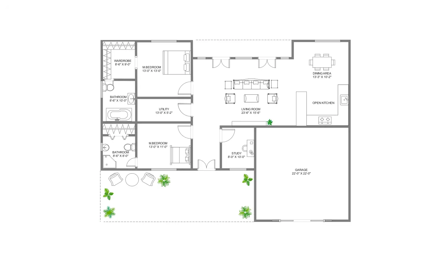 Free Barn Floor Plan Template