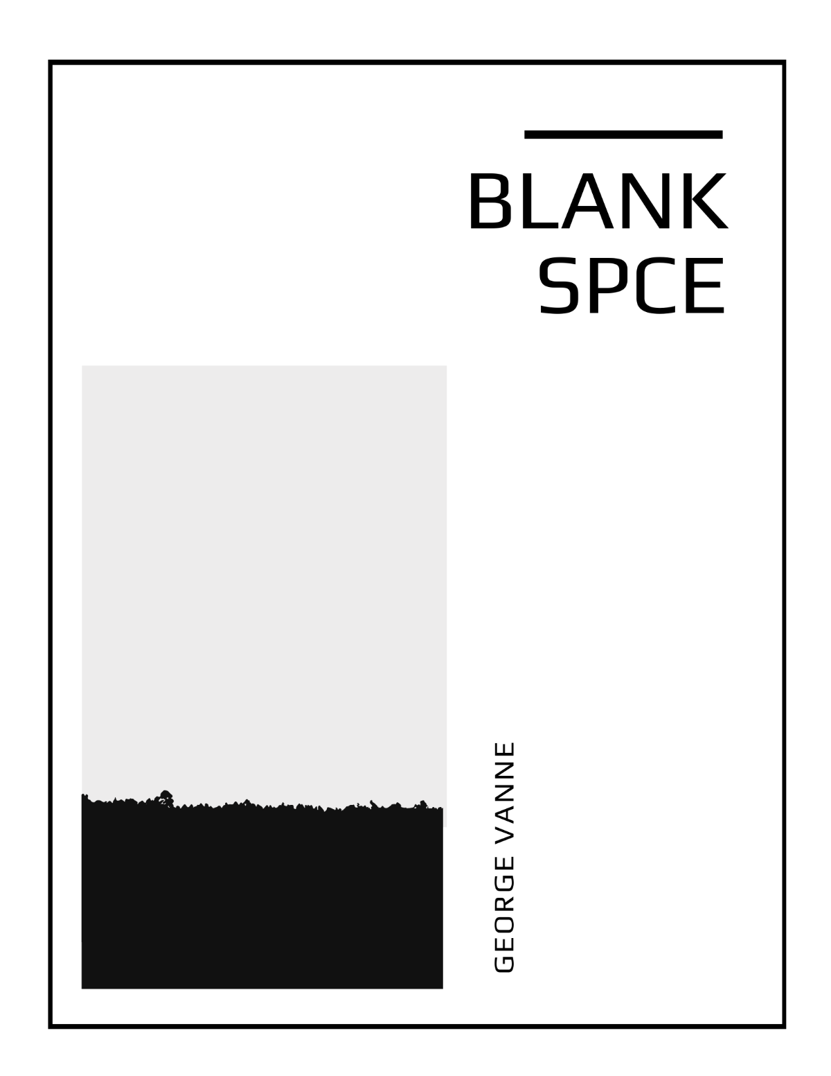 Blank Book Cover Printable