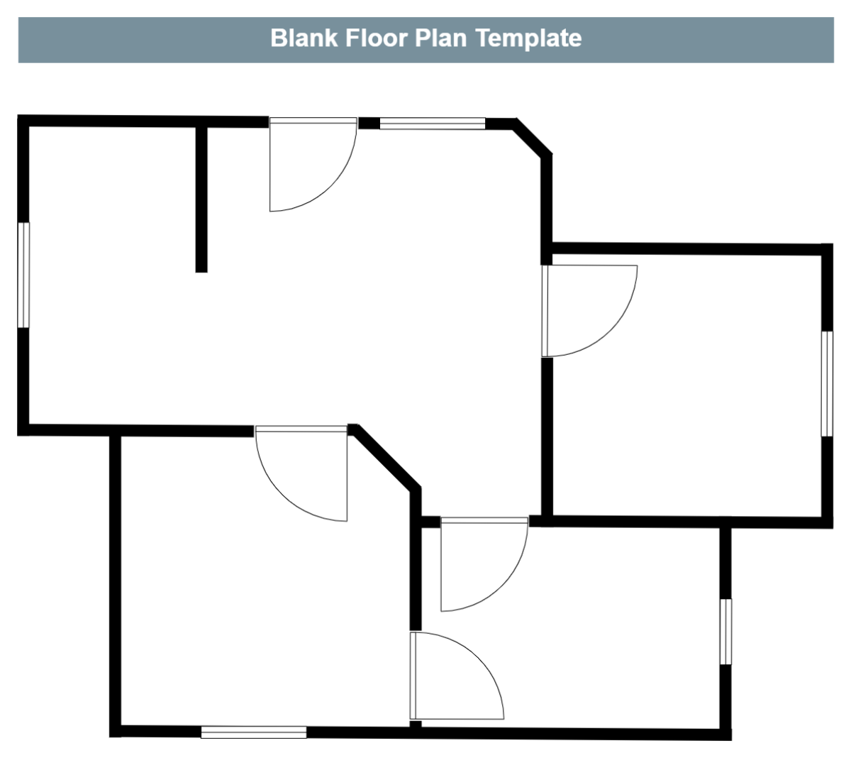 Free Blank Floor Plan Template To Edit Online