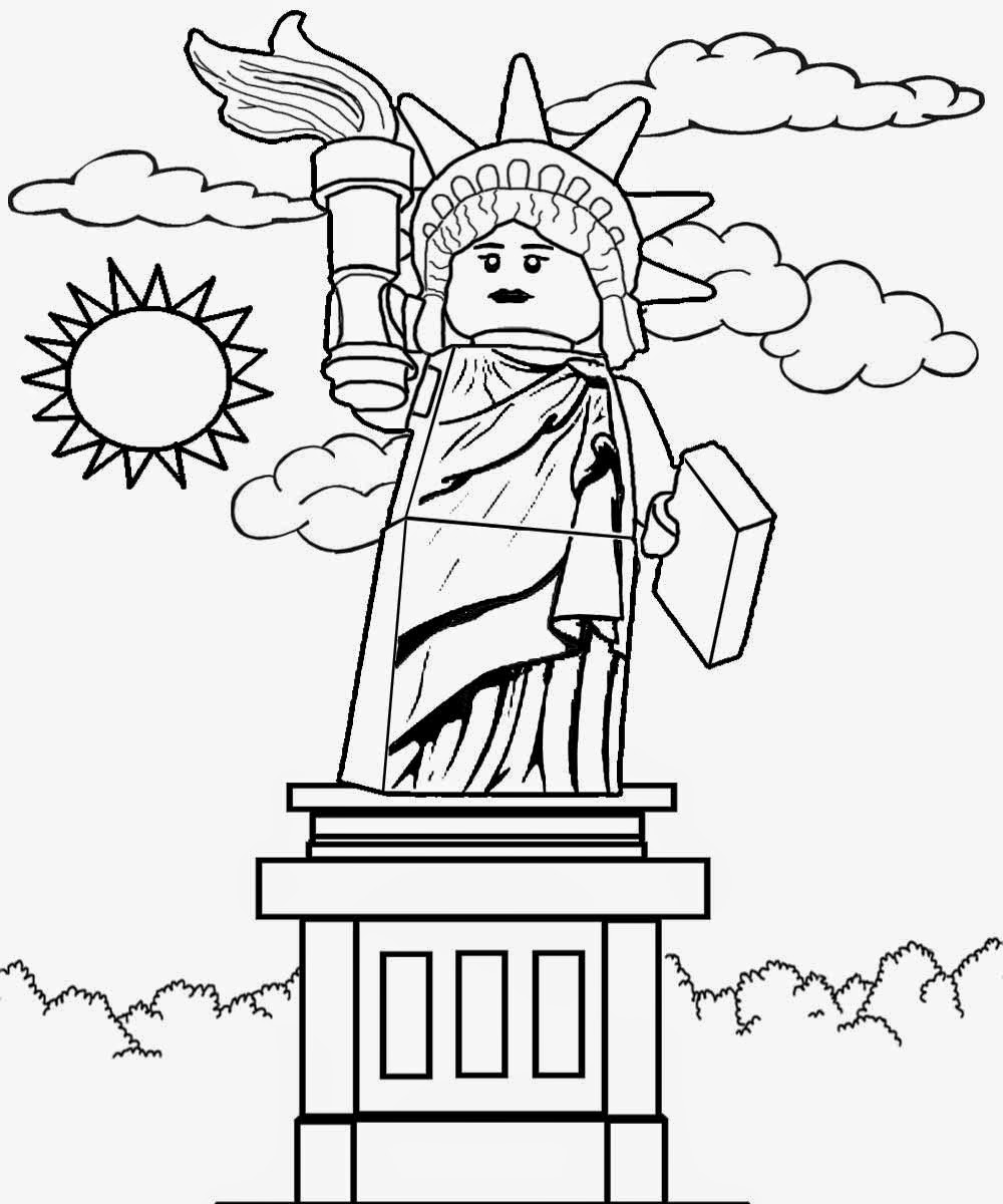 Blank Lego Man Printable