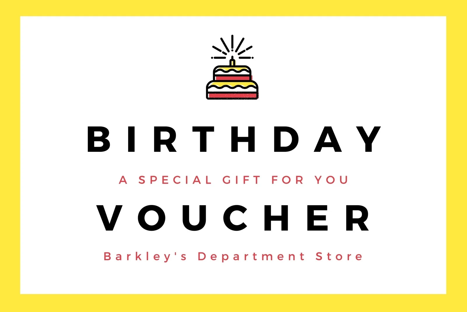 Free Blank Printable Birthday Coupons